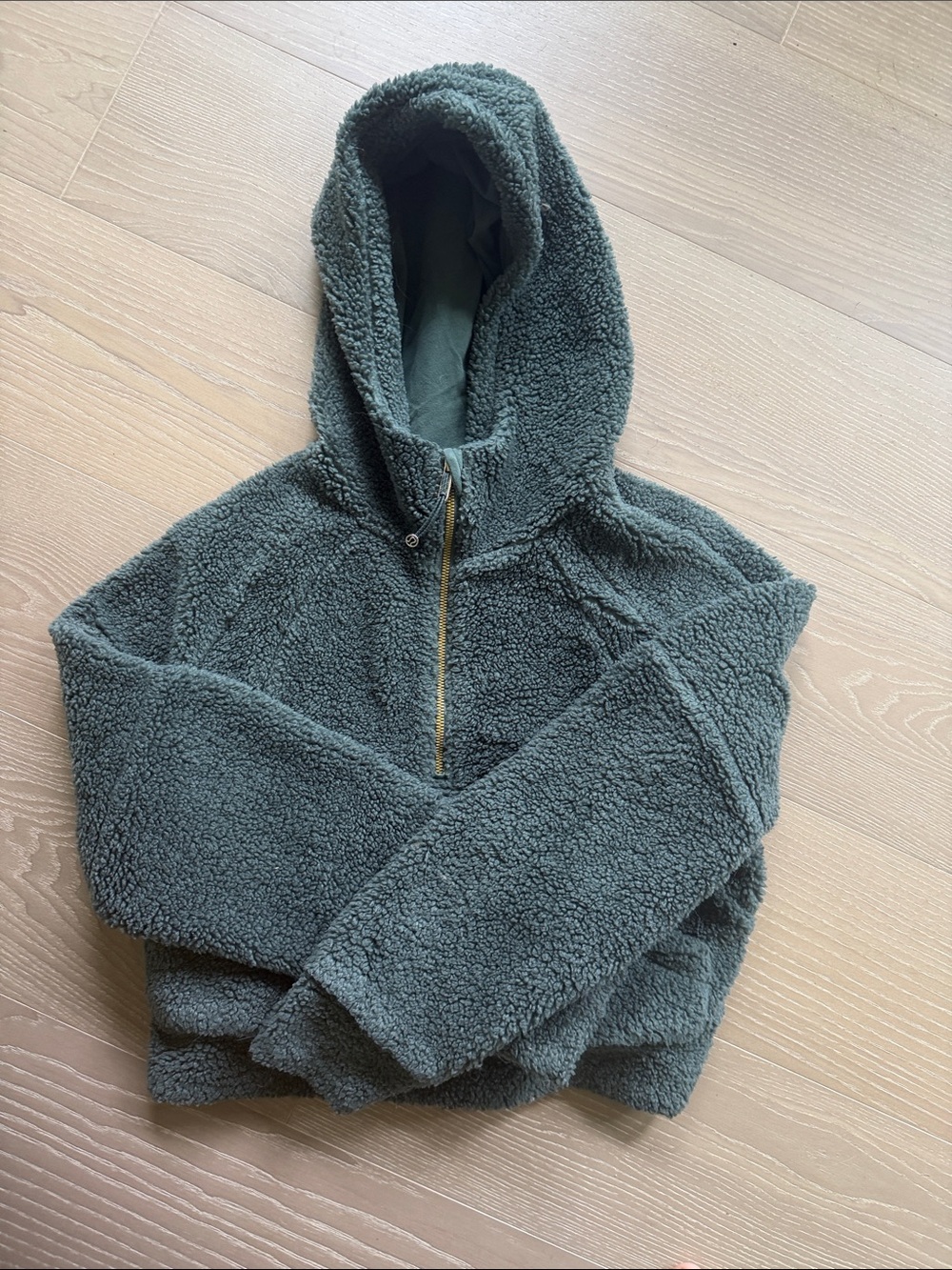 Lululemon Sherpa Hoodie - Forest Green
